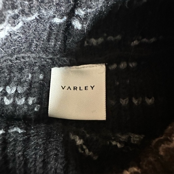 VARLEY Strick Marlena Oversized Pullover Sweater In Marbled‎ Black Size S - Picture 5 of 10